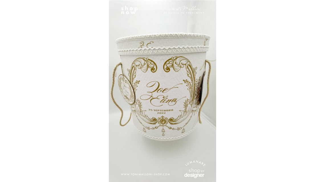 Trusou botez unisex cu motive regale Royalty 1